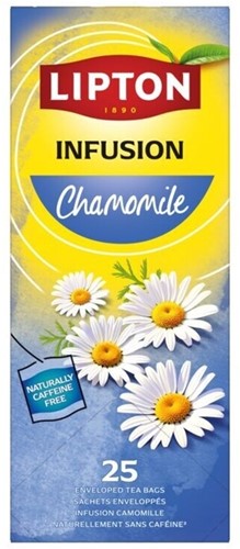 Thee Lipton Relax camomile 25x1.5gr 25 Stuk
