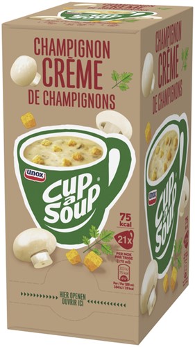 Cup-a-Soup Unox champignon creme 175ml 21 Zak-2