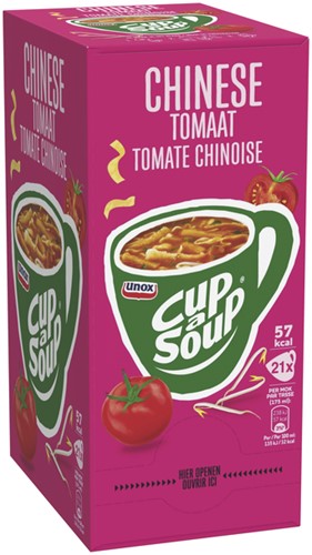 Cup-a-Soup Unox Chinese tomaten 175ml 21 Zak-1