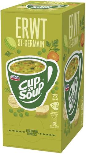 Cup-a-Soup Unox erwtensoep 175ml 21 Zak-2