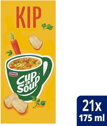 Cup-a-Soup Unox kip 175ml 21 Zak