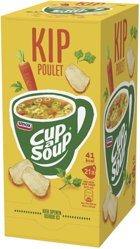 Cup-a-Soup Unox kip 175ml 21 Zak-2