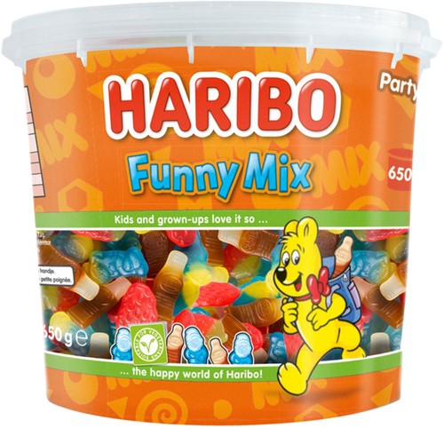 Haribo Funny Mix 650gram 650 Gram