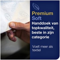 Handdoek Tork H2 Premium 2laags 212x340mm 100288 21 pak-2