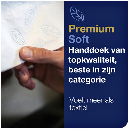 Handdoek Tork H2 Premium 2laags 212x340mm 100288 21 Stuk-2