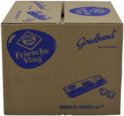 Koffiemelk Friesche Vlag goudband cups 10x7ml 10 kop-1