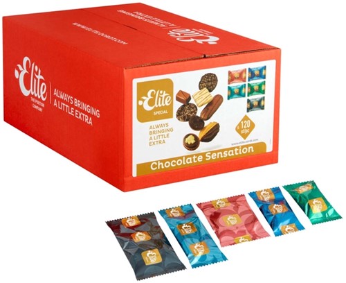 Koekjes Elite Special Chocolate Sensation mix 120 Stuk