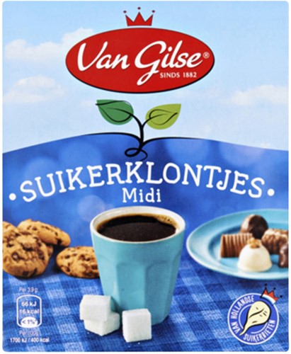 Suikerklontjes Van Gilse Midi 750gram 750 Gram