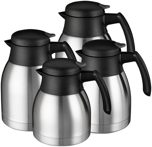 Thermoskan Bravilor dubbelwandig 2 liter RVS zwart 1 Stuk-1