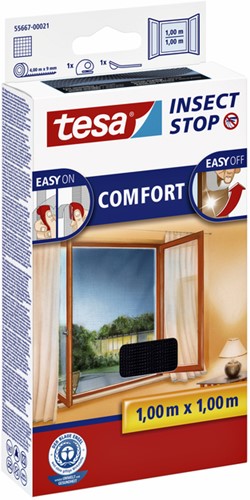 Insectenhor tesa raam 1x1m antraciet 1 Stuk-2