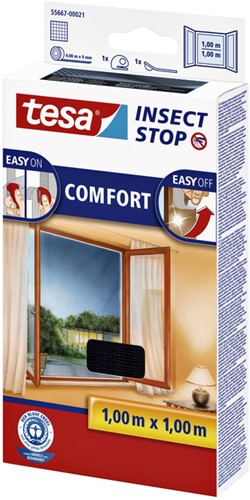 Insectenhor tesa raam 1x1m antraciet 1 Stuk-3