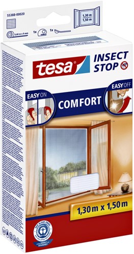 Insectenhor tesa raam 1.3x1.5m wit 1 Stuk-2