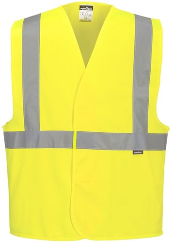 Veiligheidsvest Portwest HiVis geel 1 Stuk
