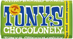 Chocolade Tony Chocolonely puur amandel zeezout 180 Gram