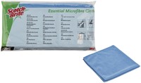 Microvezeldoek Scotch-Brite Essential blauw 10 Stuk-1