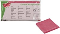 Microvezeldoek Scotch-Brite Essential rood 10 Stuk-3