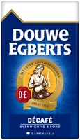 Koffie Douwe Egberts snelfiltermaling decafe 250gr 250 Gram