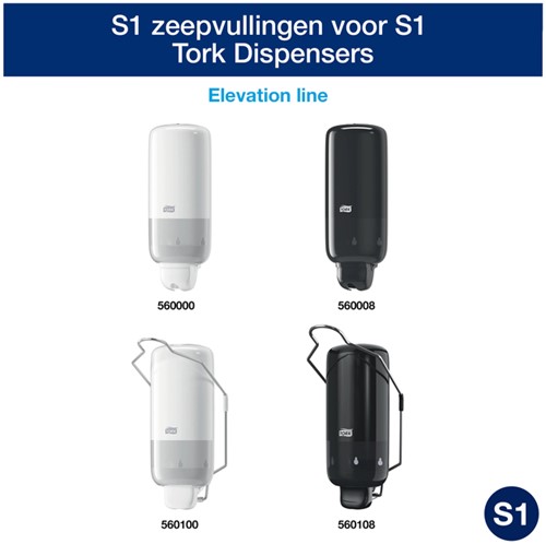 Handzeep Tork S1 Premium vloeibaar gevoelige huid 1 Stuk-3
