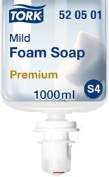 Handzeep Tork S4 Premium schuim 1000ml mild 1 Stuk