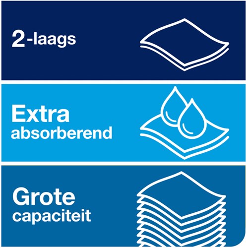 Handdoekrol Tork H1 Premium 2laags 100m wit 6 Rol-3