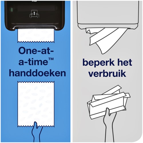 Handdoekrol Tork H1 Advanced 2laags 150m wit 6 Rol-5