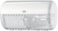 Toiletpapierdispenser Tork T4 duo wit 1 Stuk