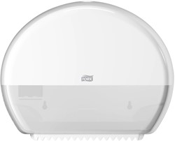 Toiletpapierdispenser Tork T2 jumbo klein wit 1 Stuk