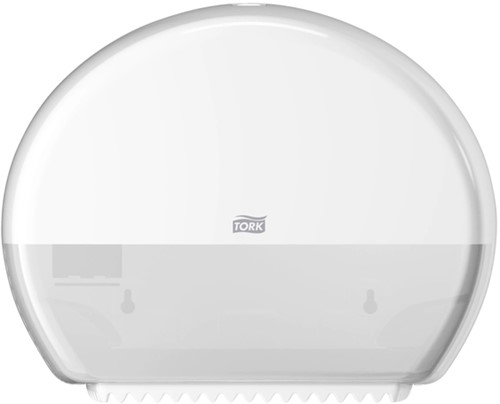 Toiletpapierdispenser Tork T2 jumbo klein wit 1 Stuk