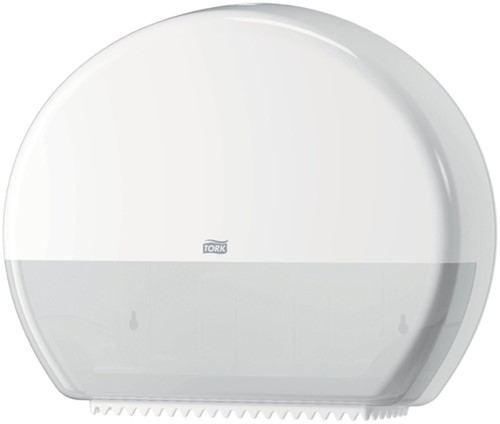 Toiletpapierdispenser Tork T1 jumbo wit 554000 1 Stuk