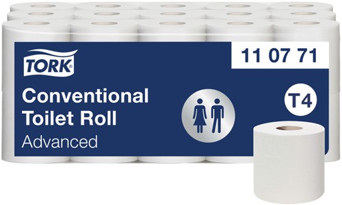 Toiletpapier Tork T4 Advanced 2laags wit 110771 30 Rol