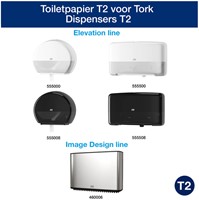 Toiletpapier Tork T2 Advanced jumbo klein wit 12 Rol-2