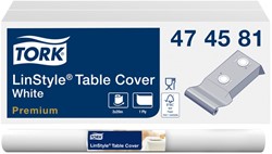 Tafellaken Tork Linstyle Premium 120cmx20m wit 1 Stuk