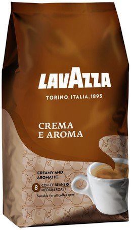 Koffie Lavazza bonen Crema Aroma 1000gr 1000 Gram