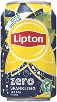 Frisdrank Lipton Ice Tea sparkling zero blik 330ml 330 Milliliter-2