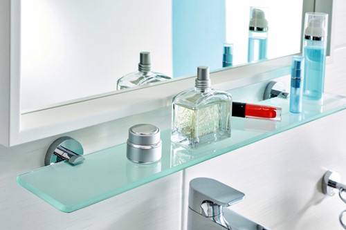 Planchet tesa Smooz glas  verchr metaal zelfkl 1 Stuk-2