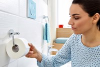 Toiletrolhouder tesa  verchr metaal zelfkl 1 Stuk-1