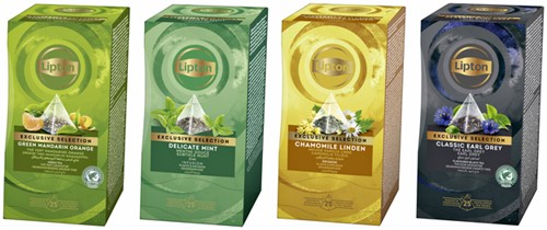 Thee Lipton Exclusive subtiele munt 25x2gr 25 Stuk-2