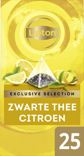 Thee Lipton Exclusive citroen 25x2gr 25 Stuk
