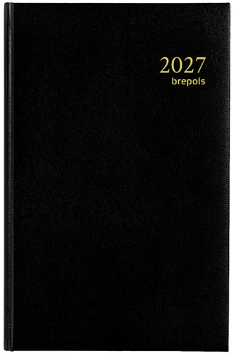 Agenda 2027 Brepols Saturnus Luxe 1d/1p zw 1 Stuk