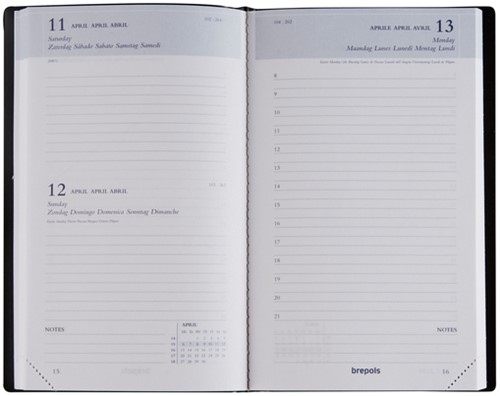 Agenda 2026 Brepols Breform Seta 1d/1p zw 1 Stuk-3