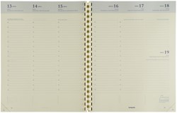 Agendavulling 2027 Brepols Concorde 7d/2p crème 1 Stuk
