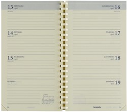 Agendavulling 2027 Brepols Interplan 7d/2p 1 Stuk