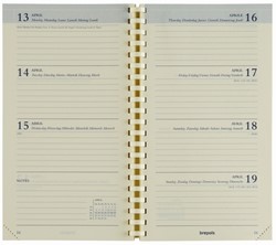 Agendavulling 2026 Brepols Interplan 7d/2p spiraal 1 Stuk