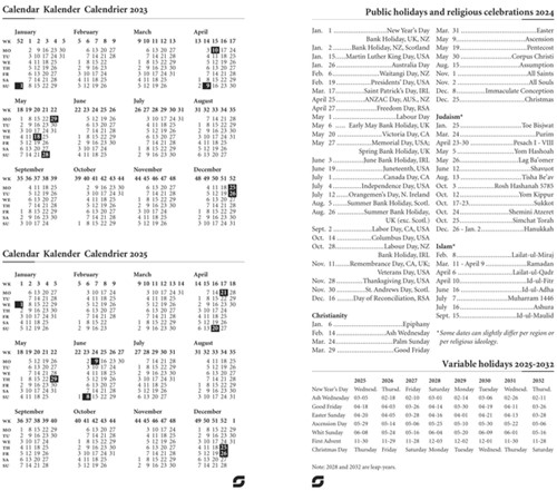 Calendarium 2027 Succes Standard 7dagen/2pagina's 1 Stuk-3