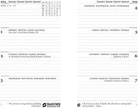 Calendarium 2027 Succes Senior 7 dagen/2pagina's 1 Stuk-2