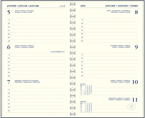 Agenda 2026 Ryam Memoplan 7 Suprema 7d/2p ass 1 Stuk-2