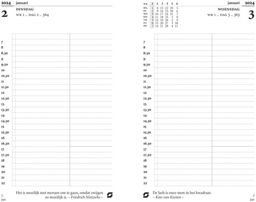 Agendavulling 2027 Succes Senior 1dag/1pagina 1 Stuk-2