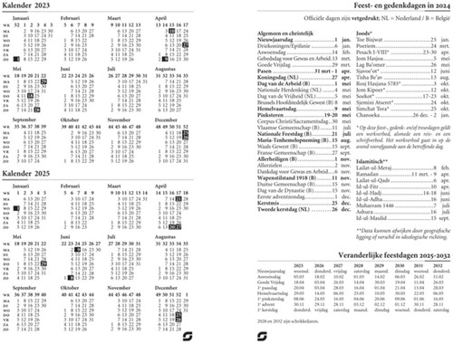 Agendavulling 2026 Succes Junior 1dag/1pagina 1 Stuk-1