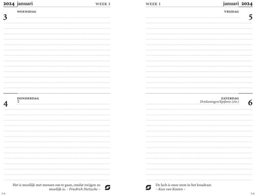 Agendavulling 2027 Succes Mini 4dagen/2pagina's 1 Stuk-2