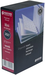 Agendavulling 2027 Succes Mini 7dagen/2pagina's 1 Stuk